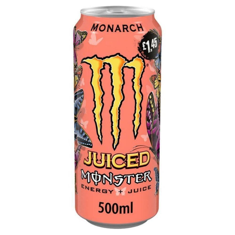 Monster Monarch Peach Nectarine 500ml