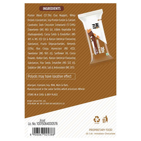 Muscleblaze Choco Almond 20g Protein Bar 68g