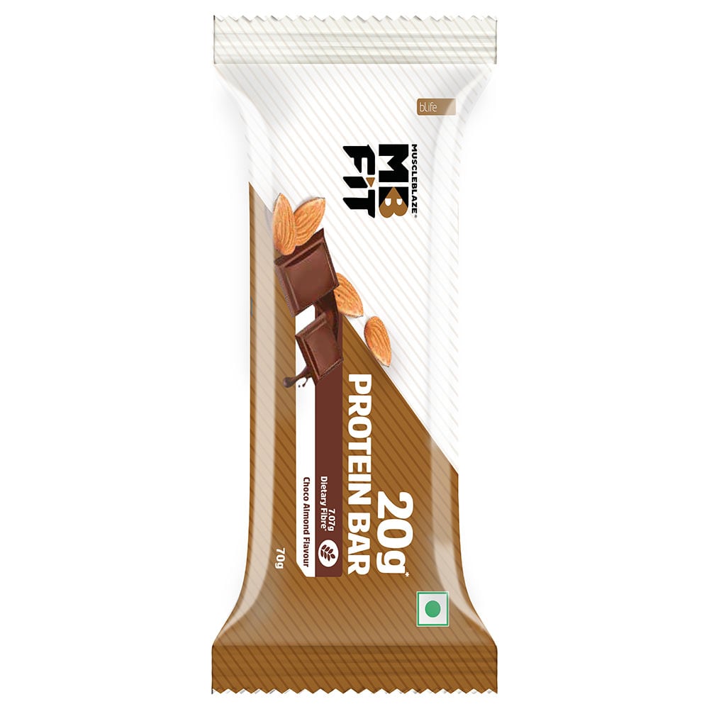 Muscleblaze Choco Almond 20g Protein Bar 68g