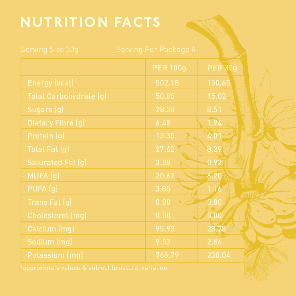 Nourish Organic Banana Nuts Bar 30g