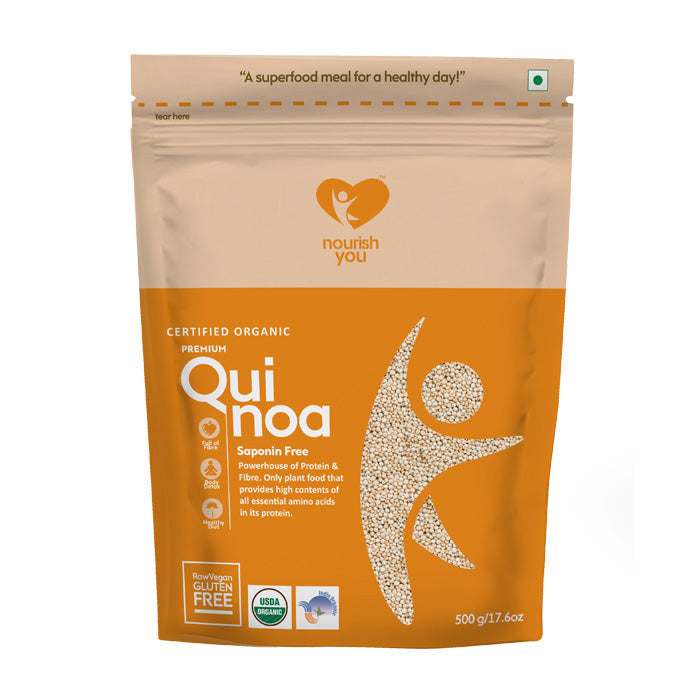 Nourish You Organic Premium White Quinoa 500G