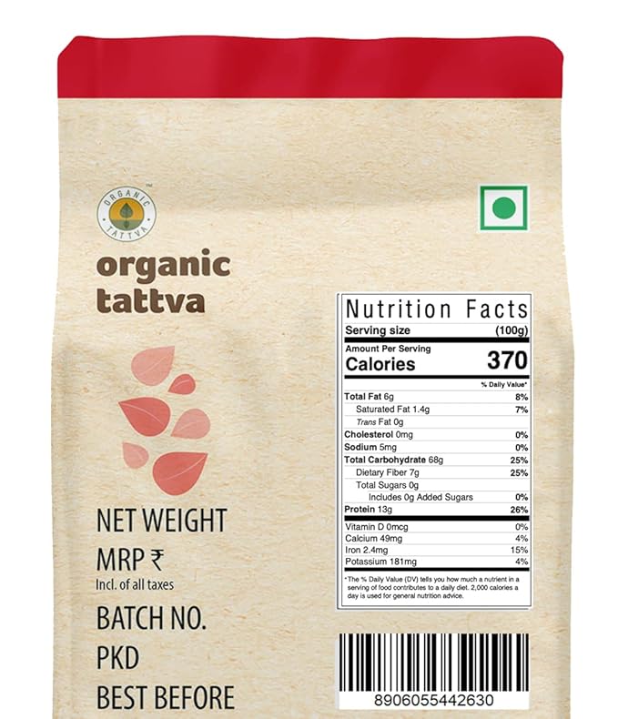 Organic Tattva Amaranth Flour 500g