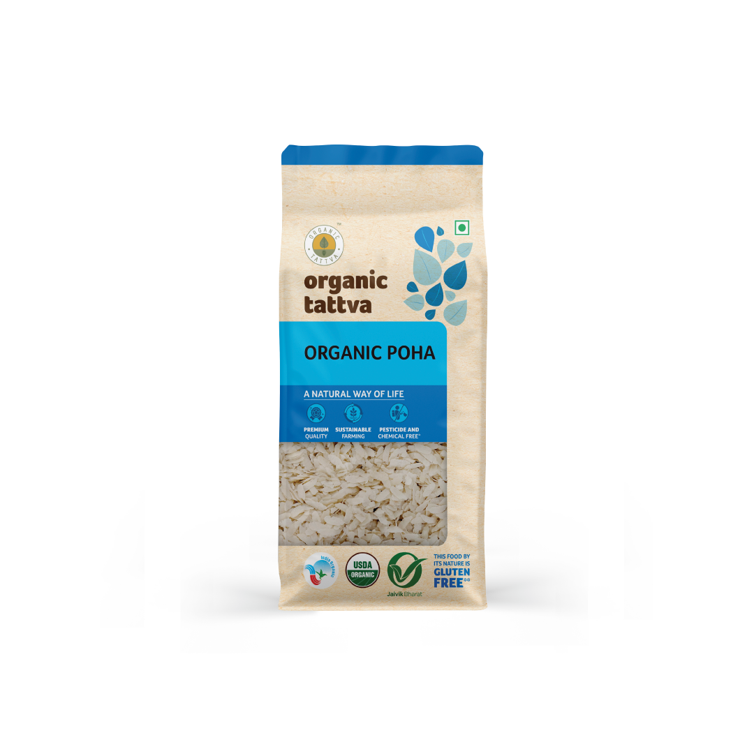 Organic Tattva Poha 500g