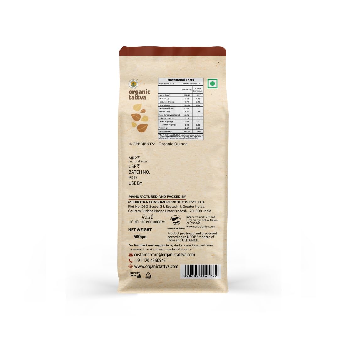 Organic Tattva Quinoa Flour 500g