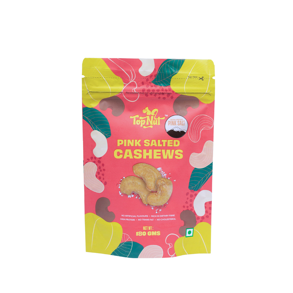 Top Nut Pink Salted Cashews 100G