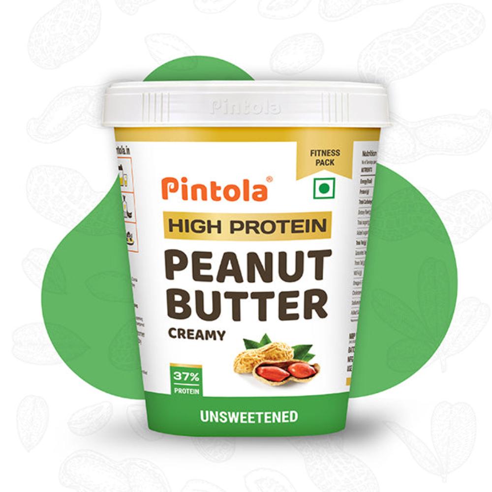 Pintola Peanut Butter All Natural Creamy Unsweetened 510g