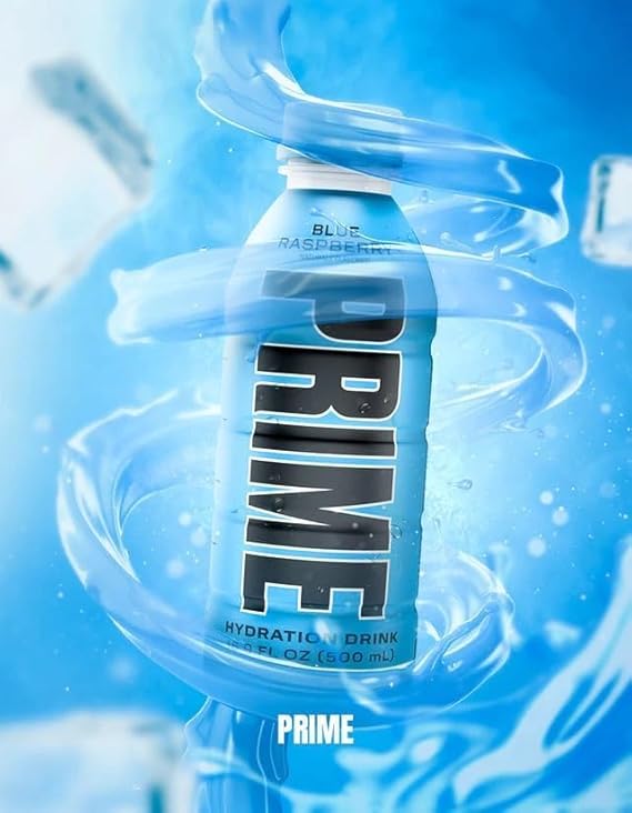 Prime Blue Raspberry Hydration Drink 500ml