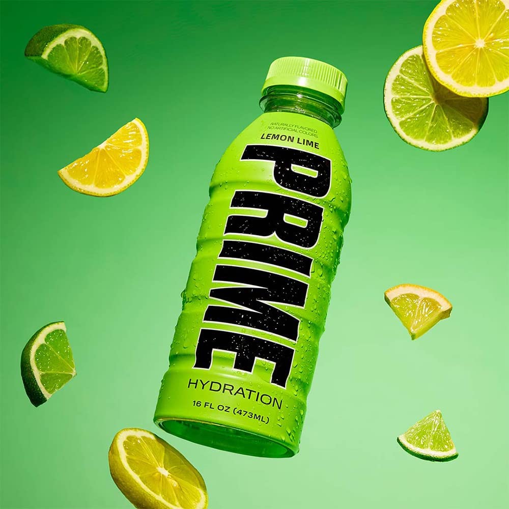 Prime Lemon Lime Energy Drink 500ml