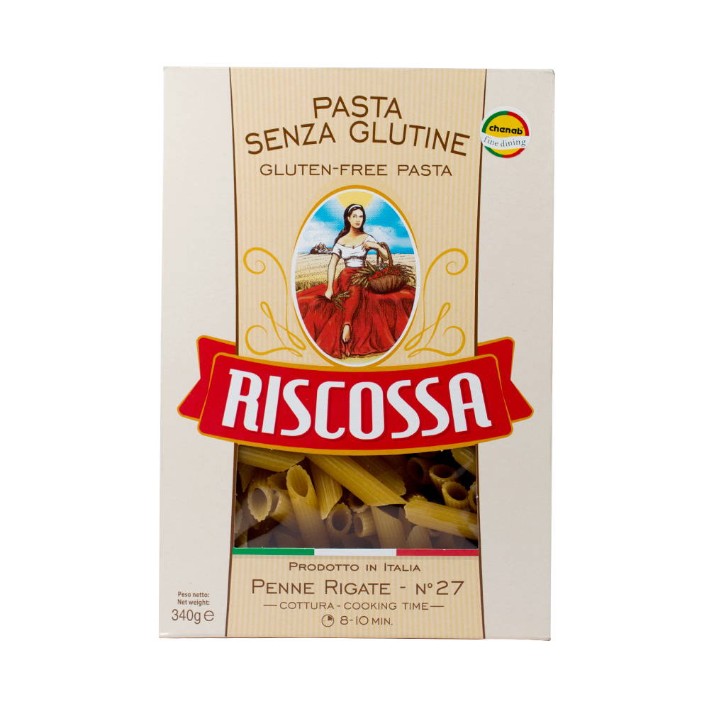 Riscossa Gluten Free Penne Rigate Pasta 340g