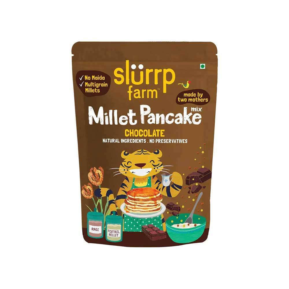 Slurrp Farm Chocolate Millet Pancake Mix 150g