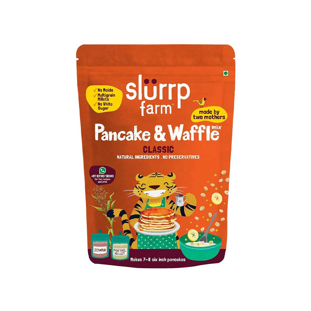 Slurrp Farm Classic Millet Pancake Mix 150g