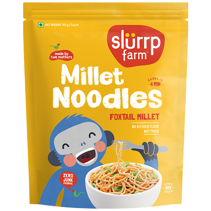 Slurrp Farm Foxtail Millet Classic Masala Noodles 192g