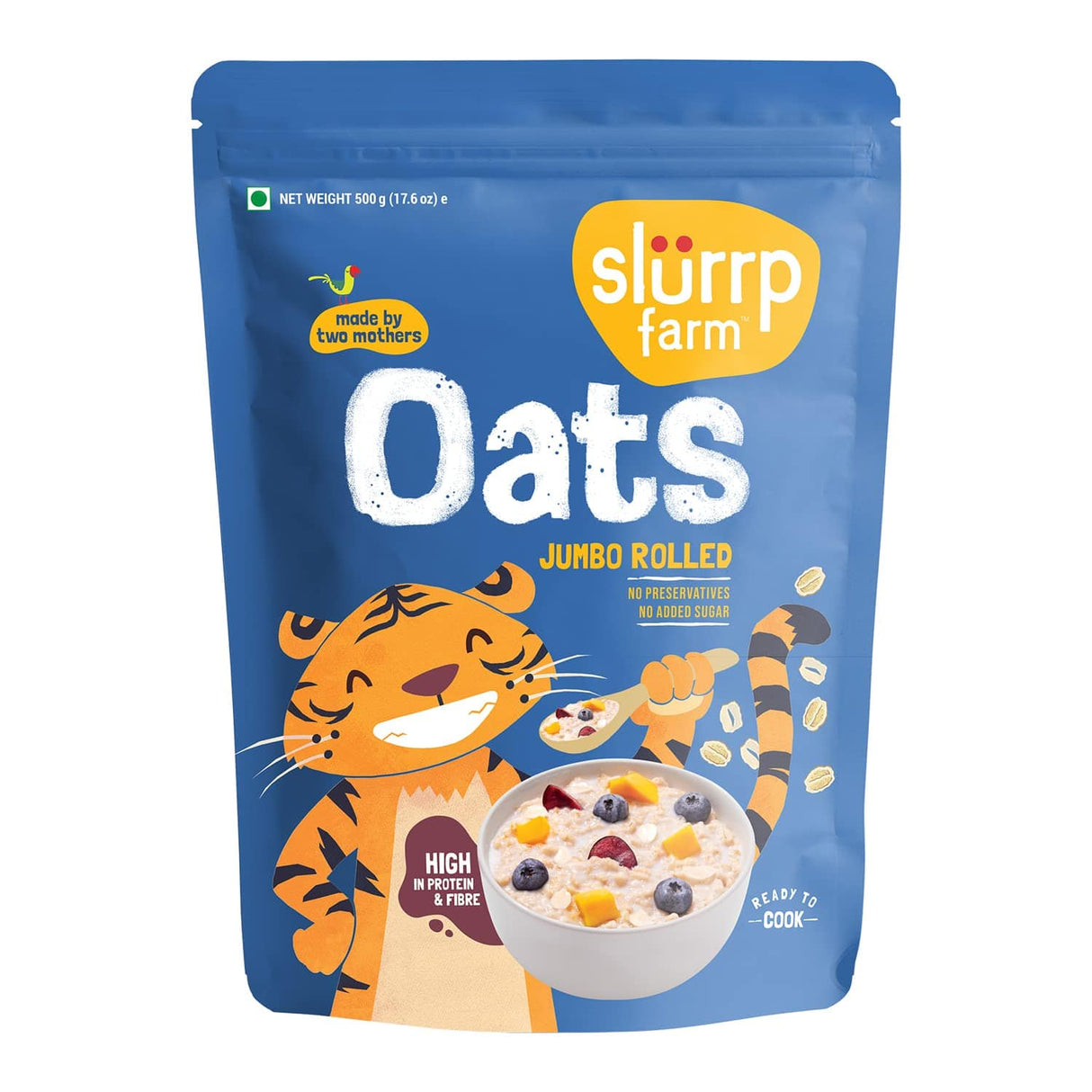 Slurrp Farm Jumbo Rolled Oats 500g