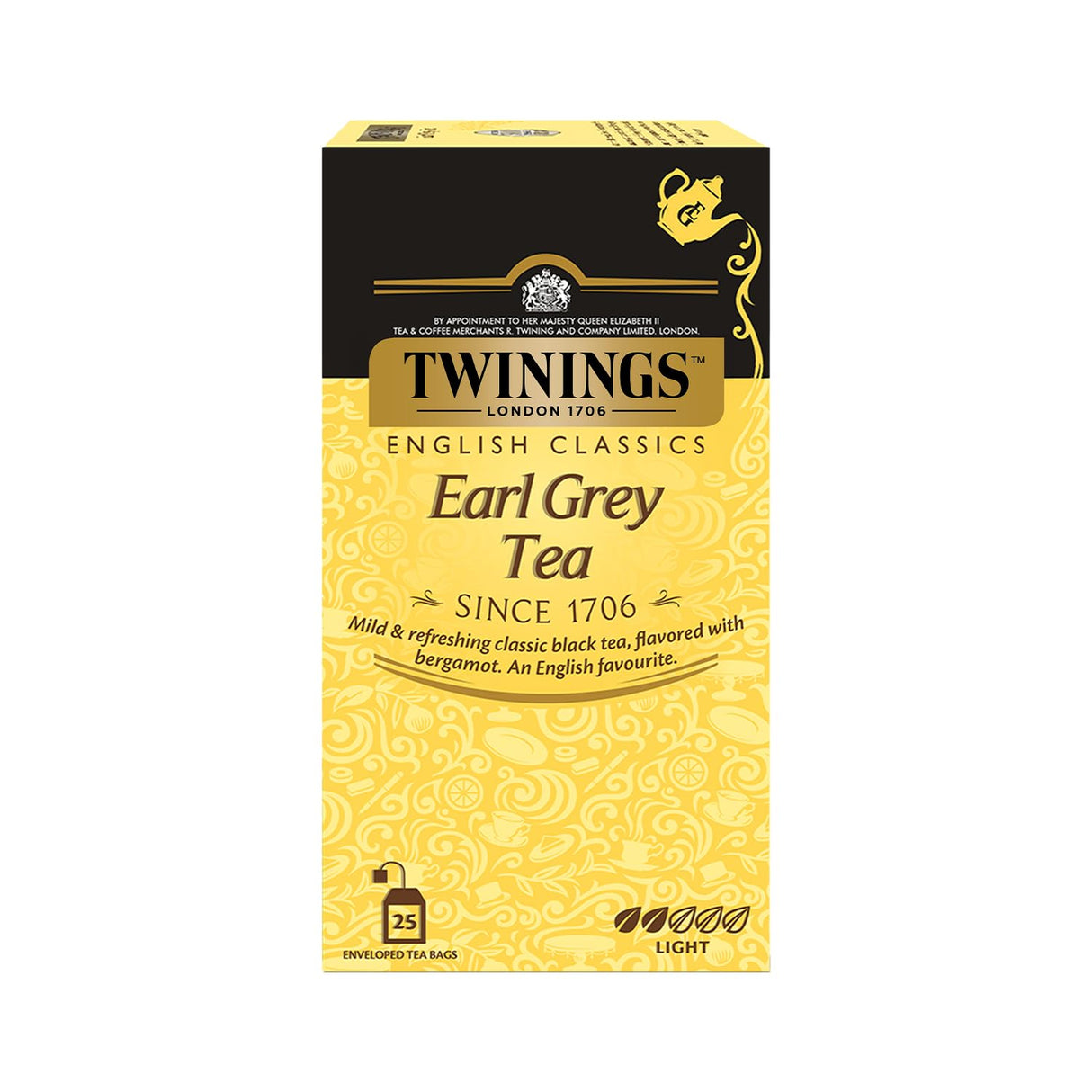 Twinings English Classics Earl Grey Tea 25 Bags