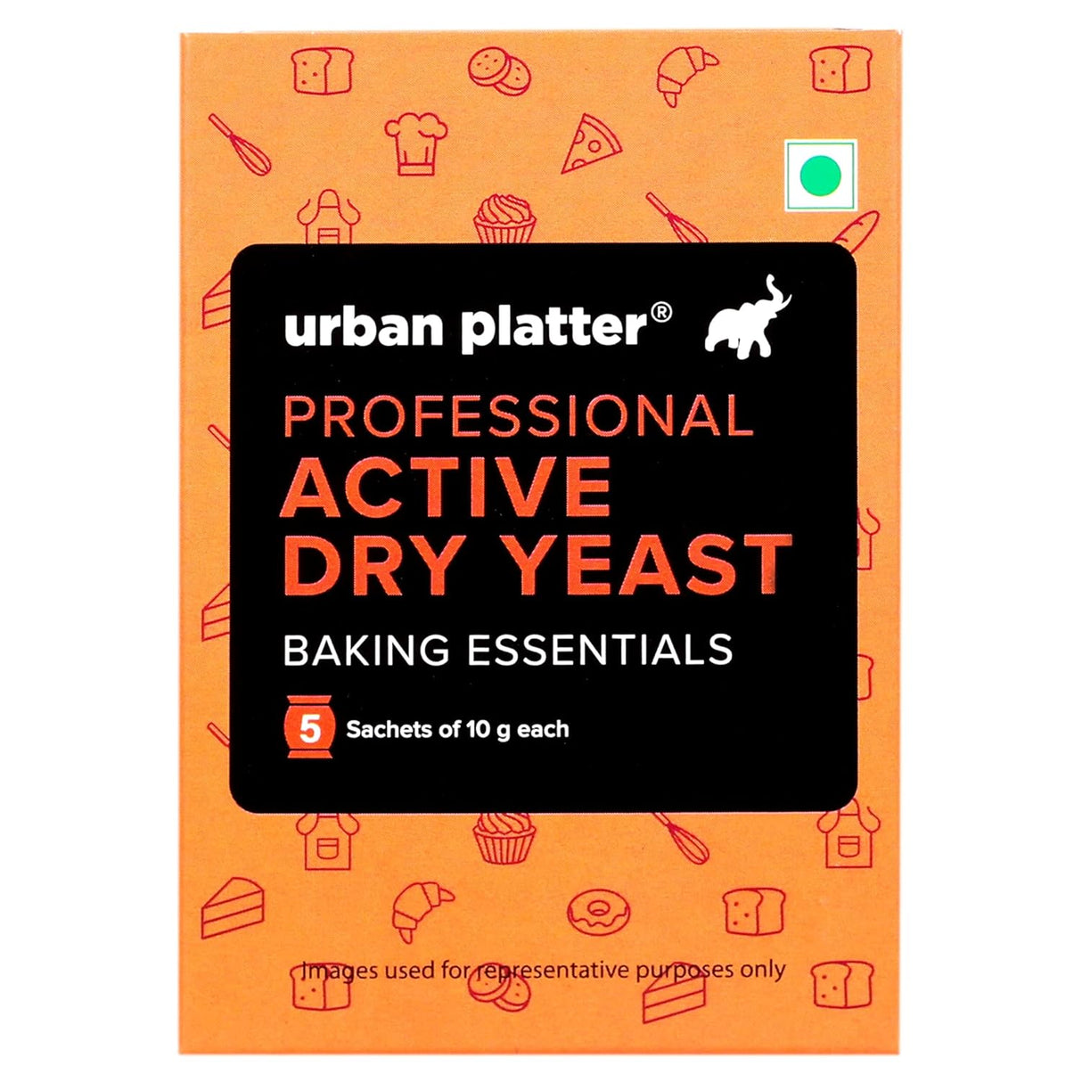 Urban Platter Active Dry Yeast 5 Sachets 50g