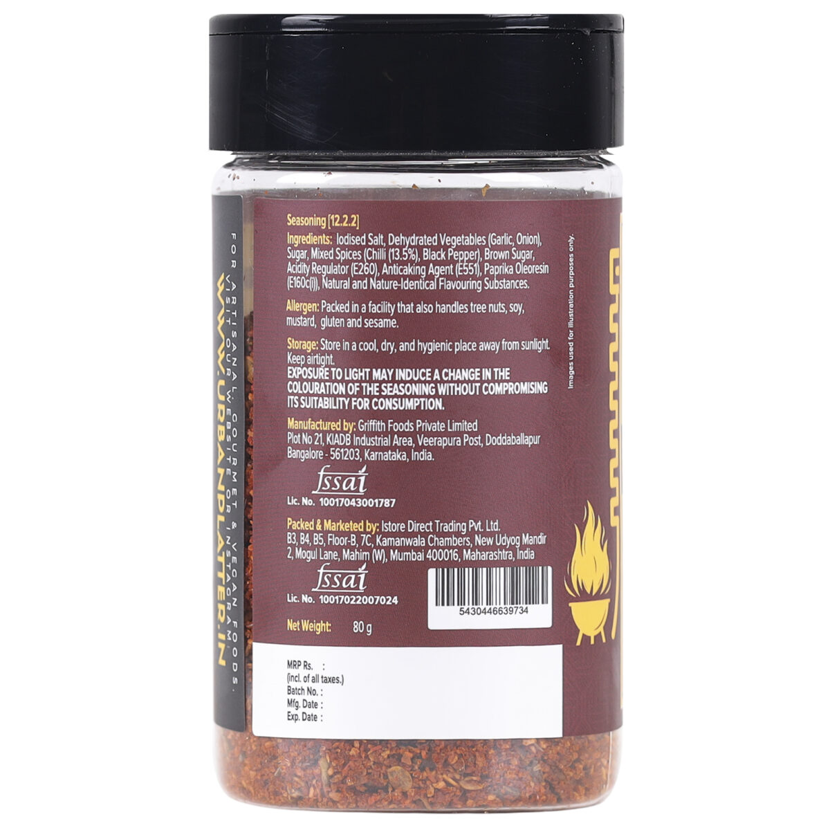 Urban Platter Korean BBQ Seasoning 80g