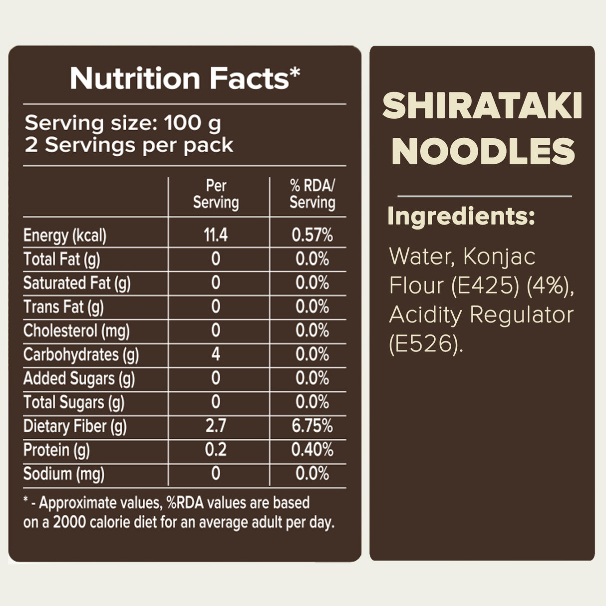 Urban Platter Shirataki Noodles 270g