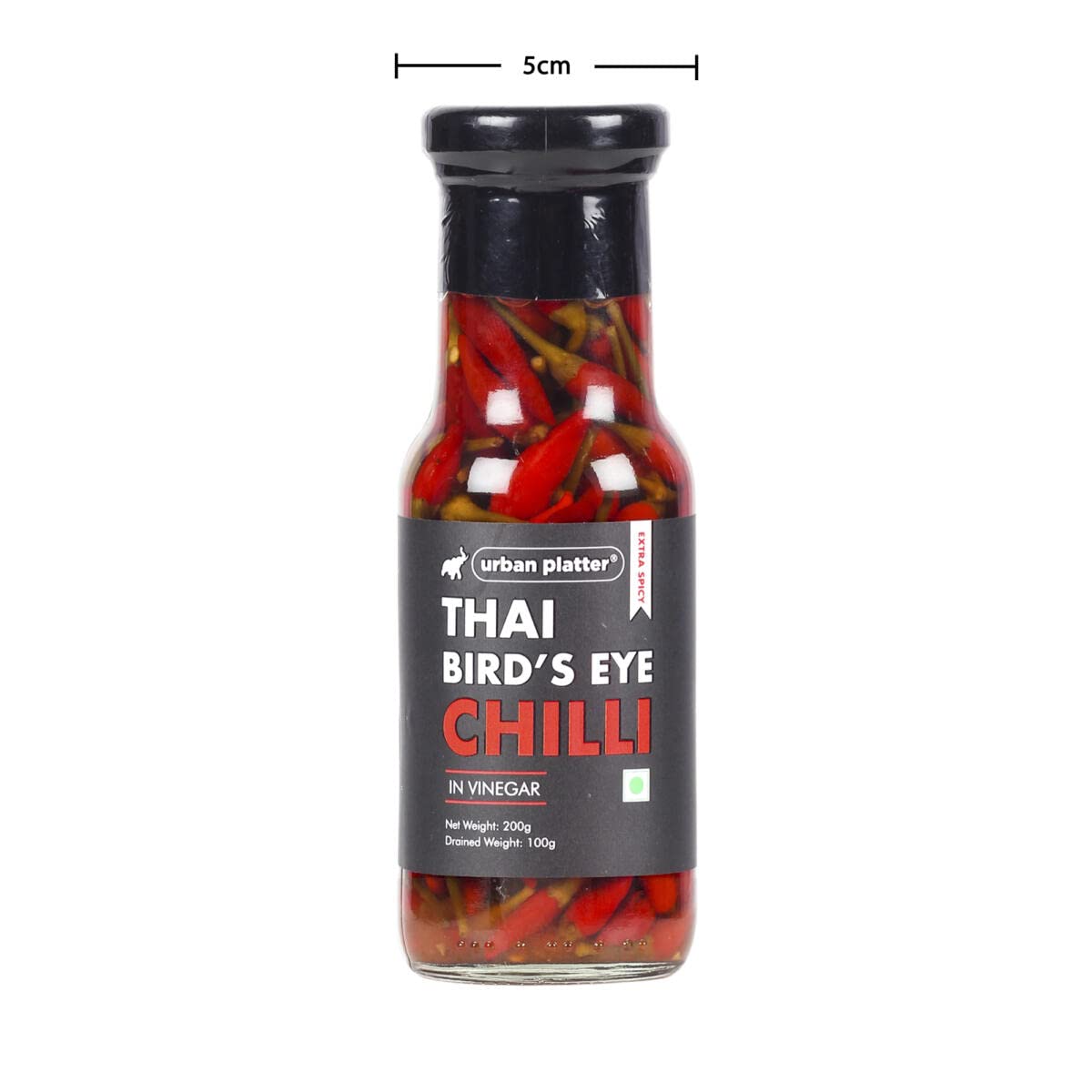 Urban Platter Thai Bird Eye Chilli In Vinegar 100g