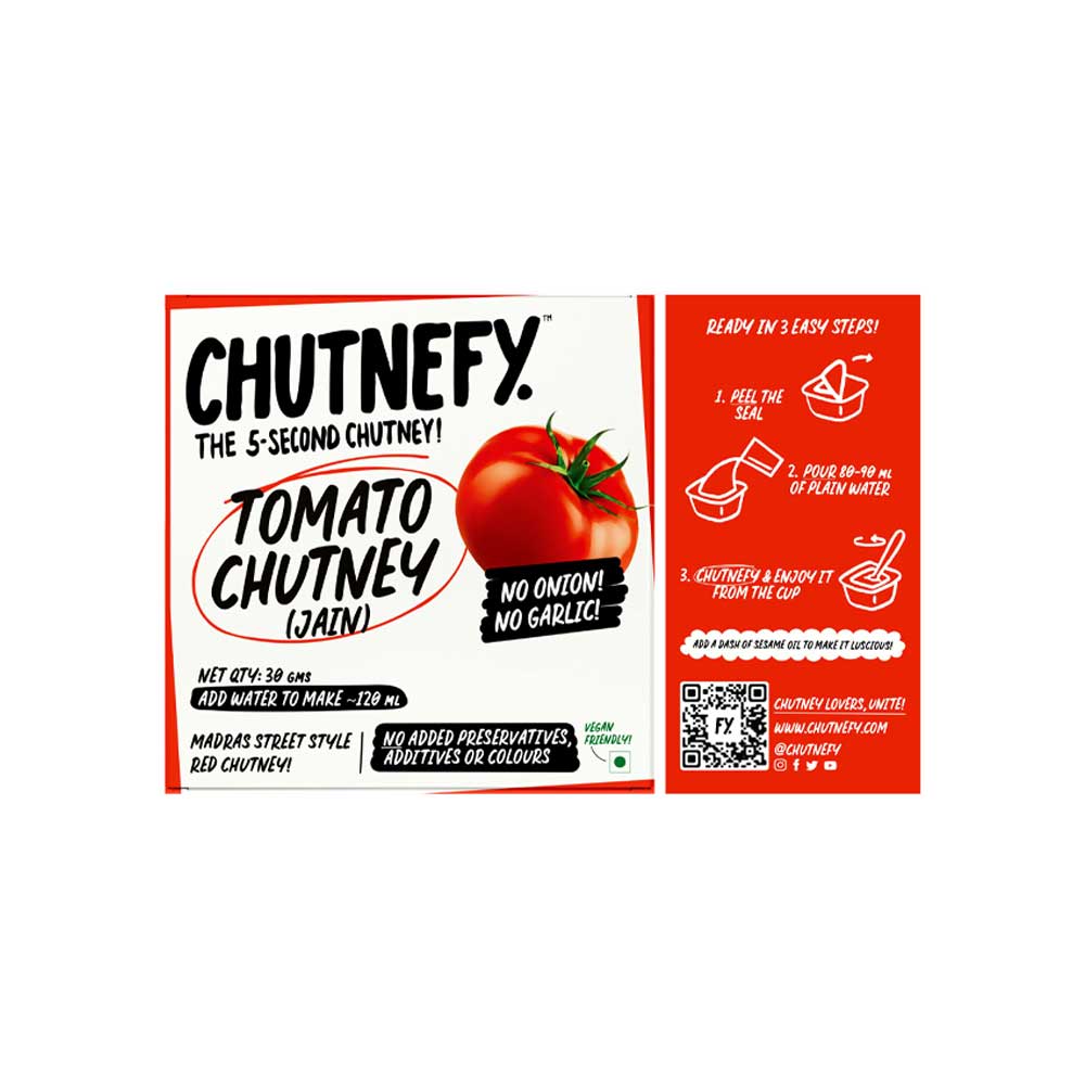 Chutnefy Jain Tomato Chutney 30g