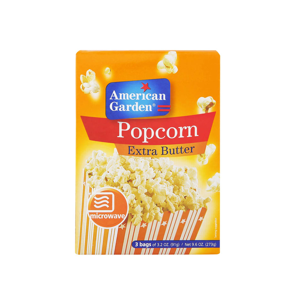 American Garden Extra Butter Popcorn 273G