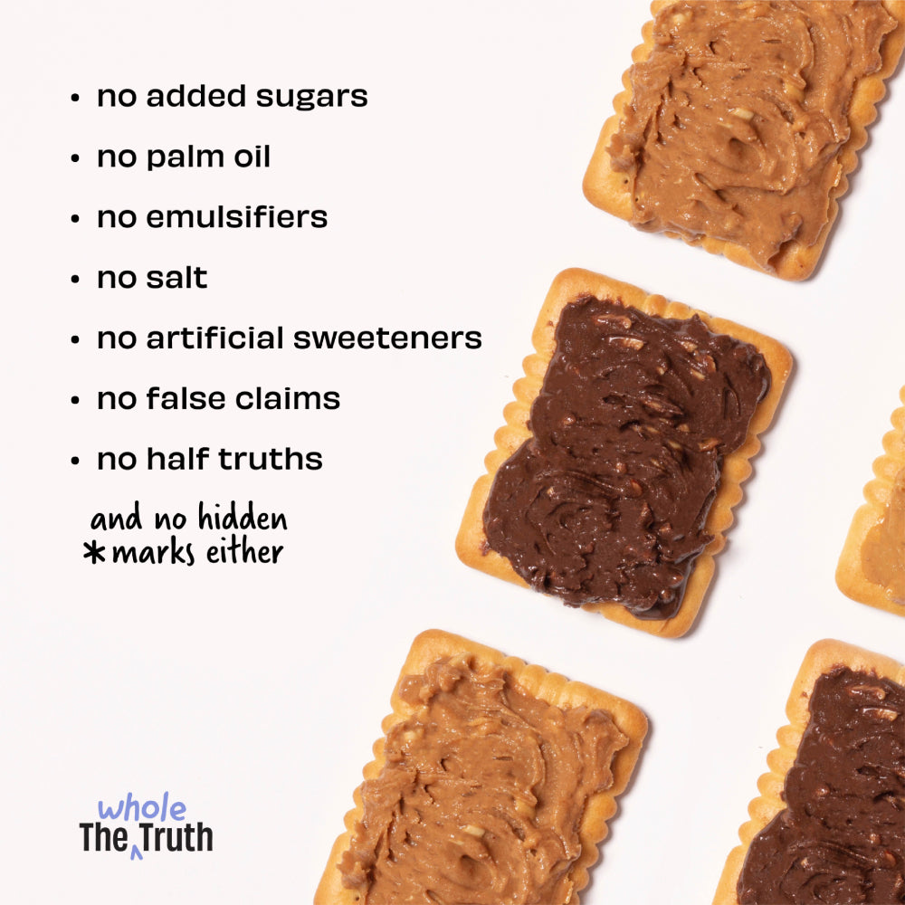 The Whole Truth Dark Chocolate Protein Crunchy Peanut Butter 325G