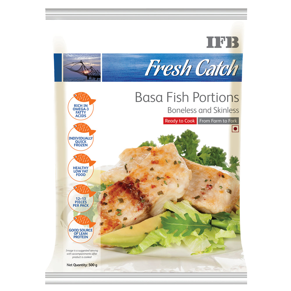 Ifb Fresh Catch Basa Fish Portions 500G