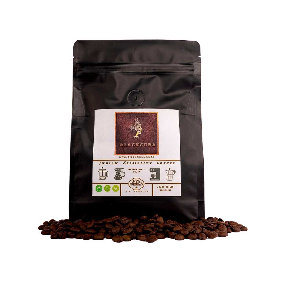 Blackcuba Medium Dark Roast Coffee Bean 250g