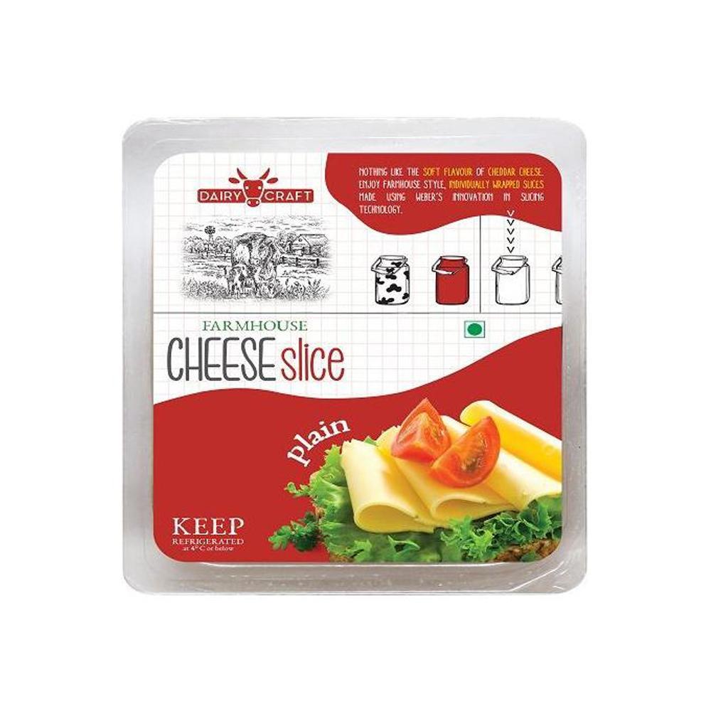 DC CHEESE SLICES PLAIN 200G - Chennai Grocers