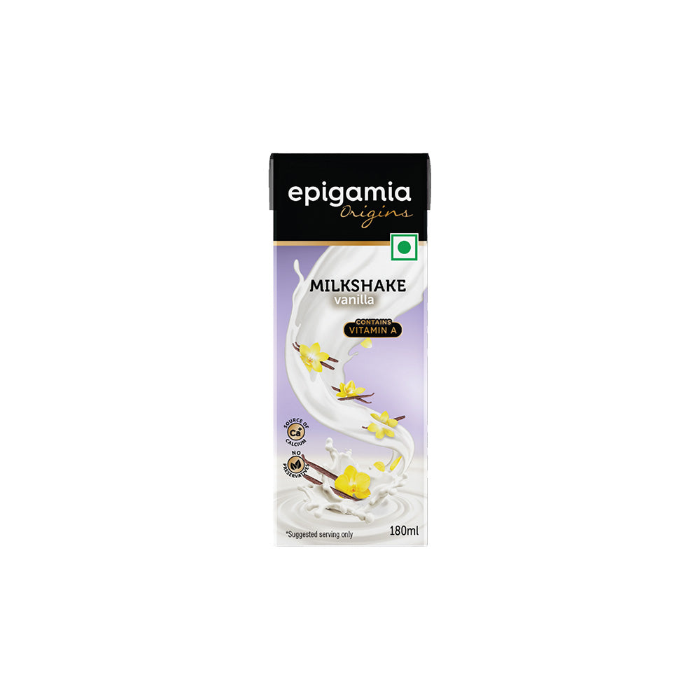 Epigamia Vanilla Milkshake 180ml