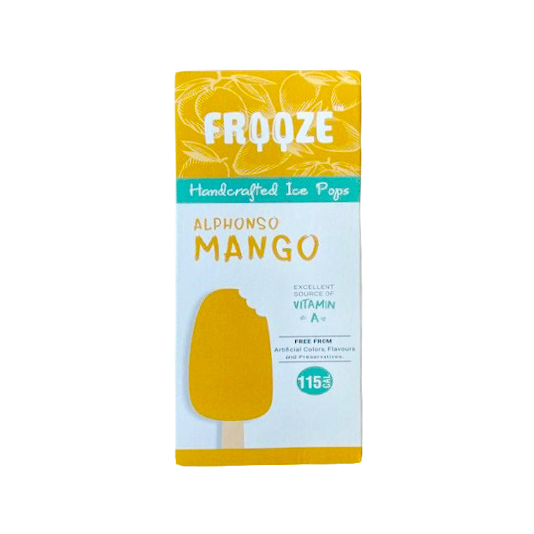 Frooze Ice Pops Alphonso Mango