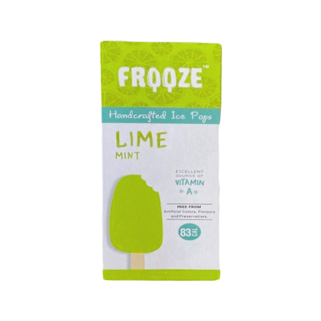 Frooze Ice Pops Lime Mint