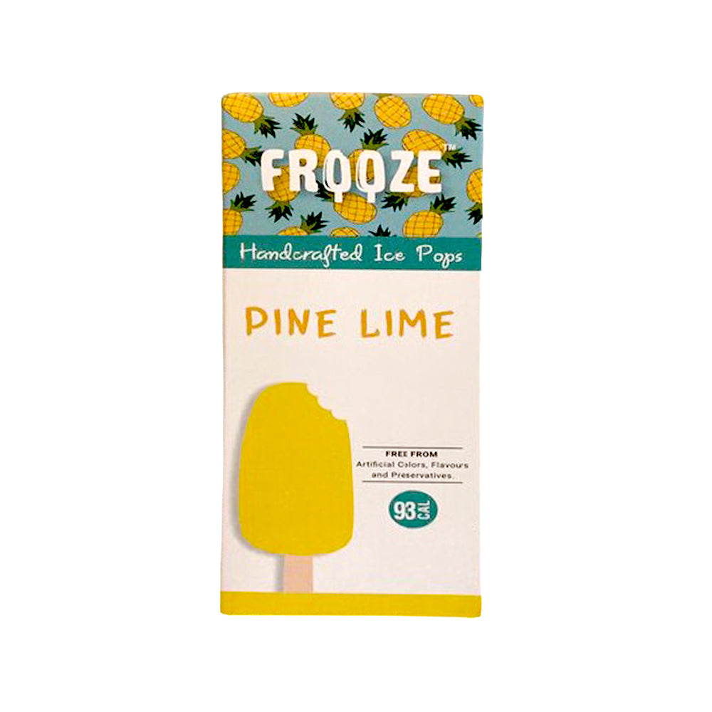 Frooze Ice Pops Pine Lime