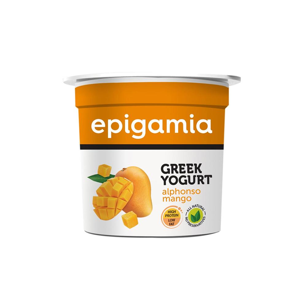 EPIGAMIA GREEK YOGURT ALPHONSO MANGO 90G - Chennai Grocers