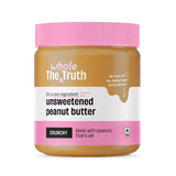 The Whole Truth Unsweetened Crunchy Peanut Butter 325G