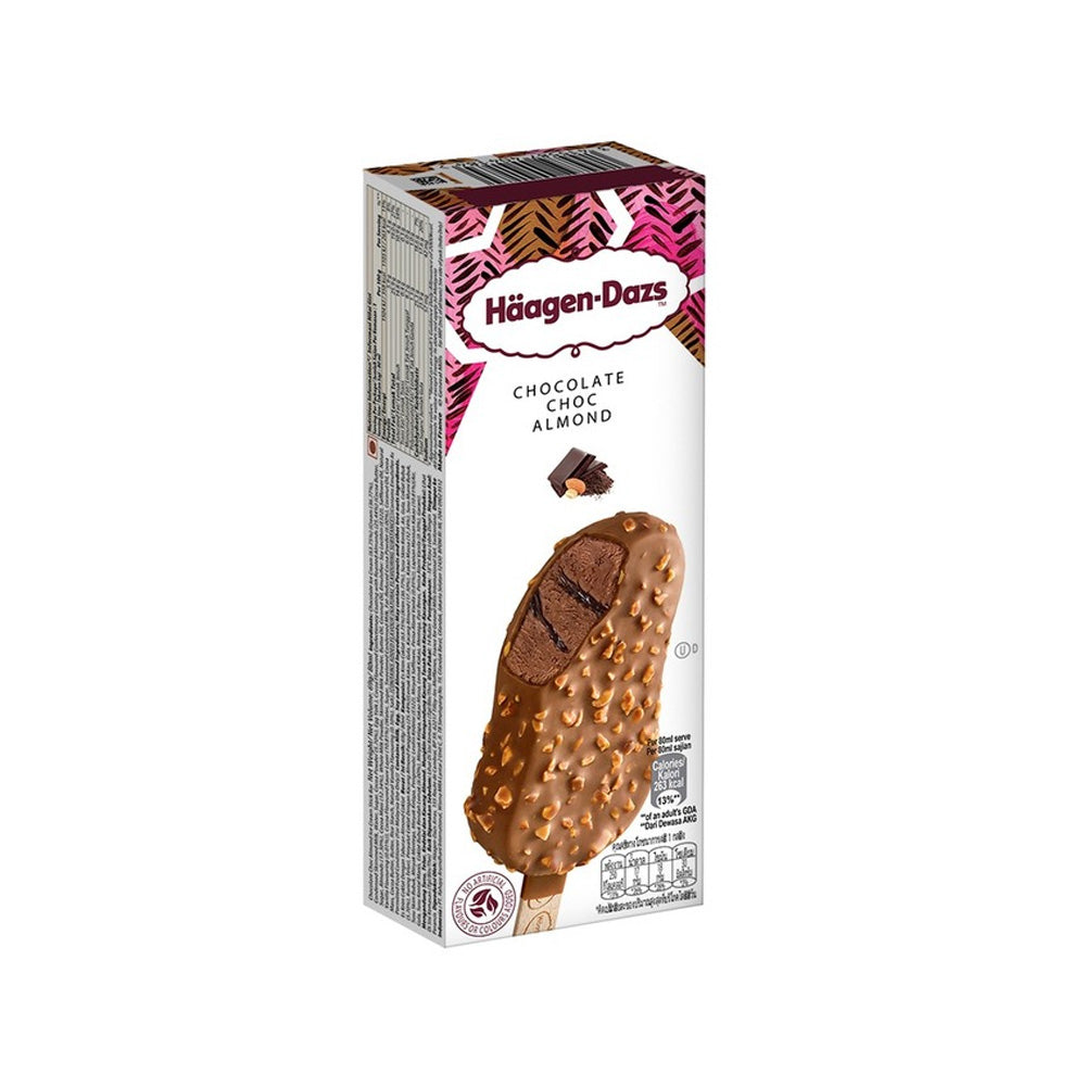 Haagen Dazs Chocolate Choc Almond Stick 100ml