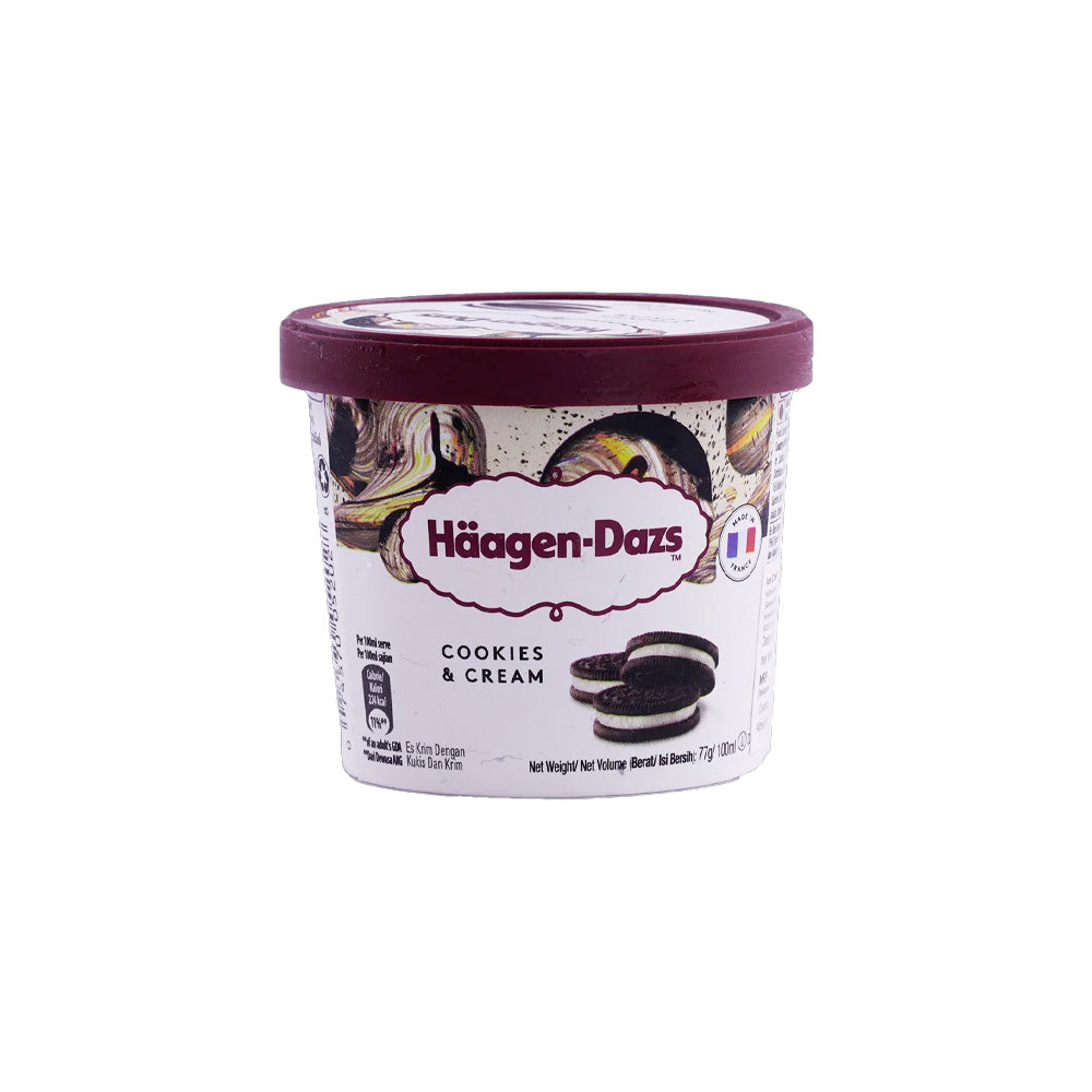 Haagen Dazs Cookies And Cream 100ml