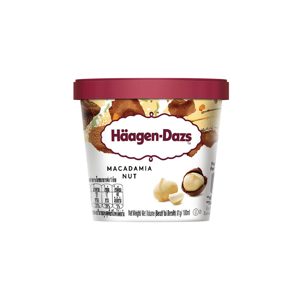 Haagen Dazs Macadamia Nut 100ml