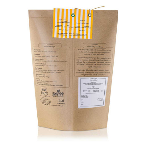 Home Delite Cream&Onion Quinoa Chips 220g