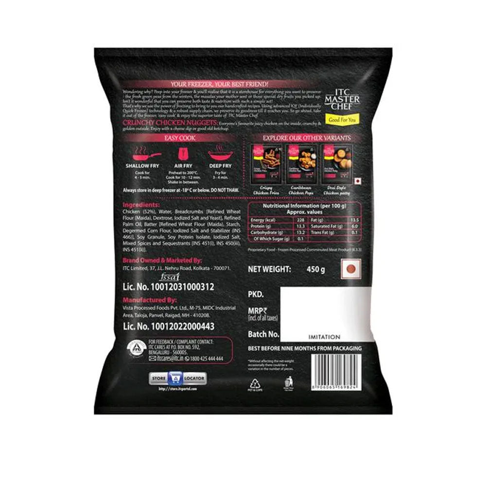 Itc Crunchy Chicken Nuggets 450g