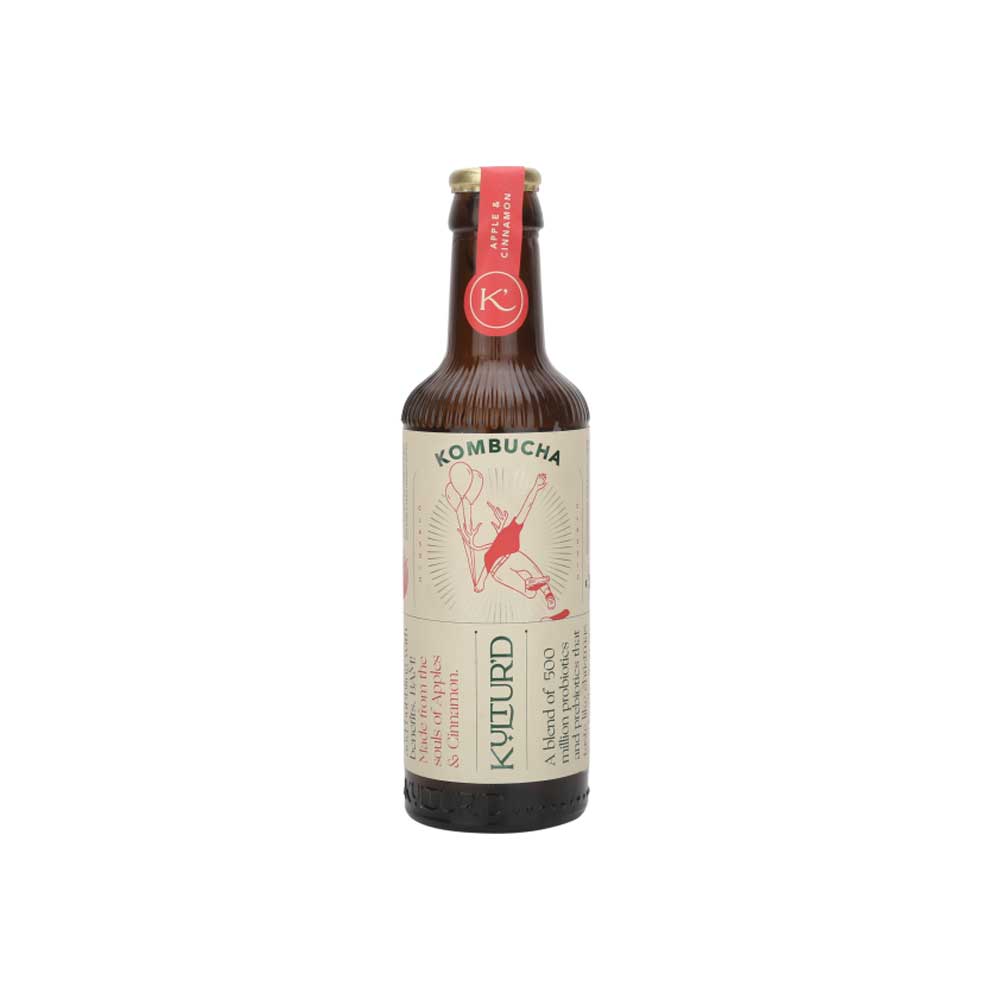 Kulturd Apple&Cinnnamon Kombucha 220 ml