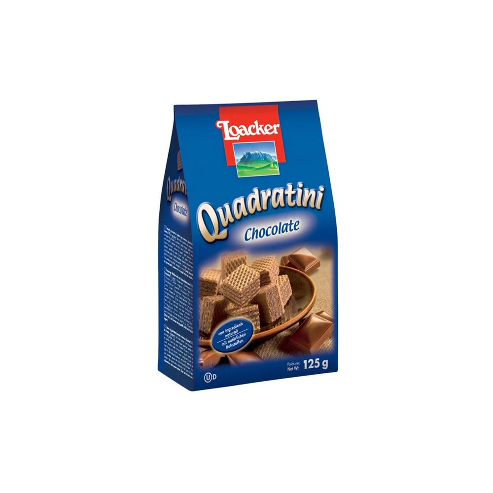 Loacker Quadratini Chocolate 125G