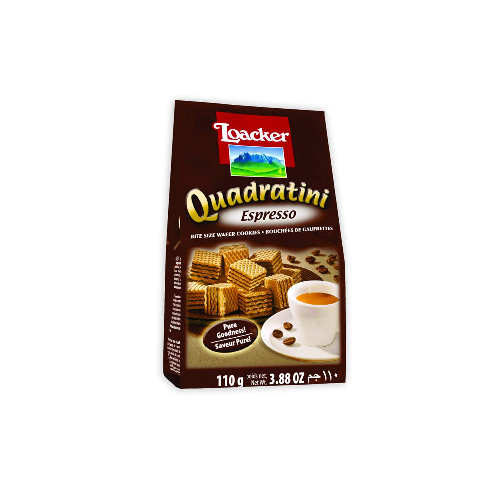 Loacker Quadratini Espresso 110G