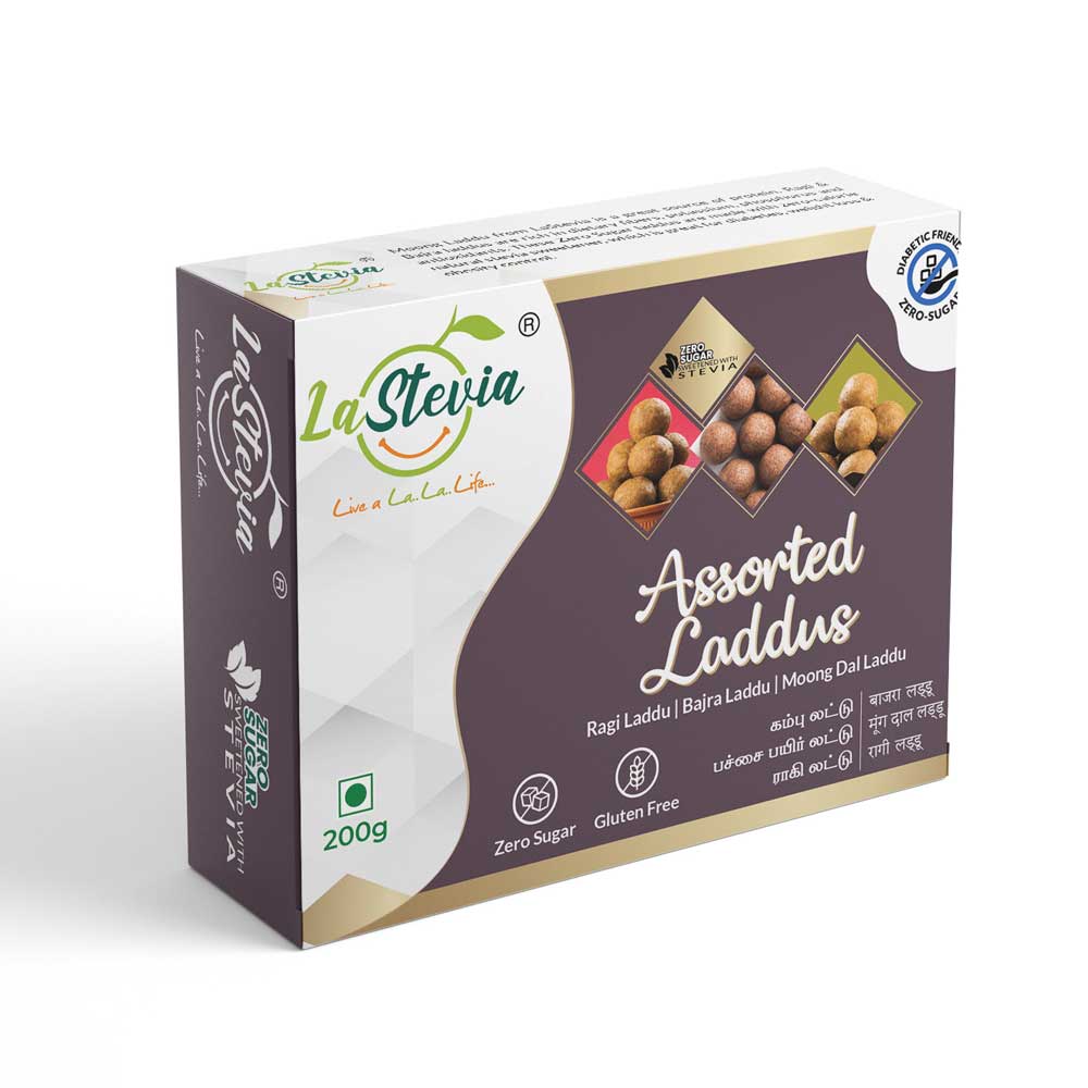 La Stevia Assorted Laddus 200g