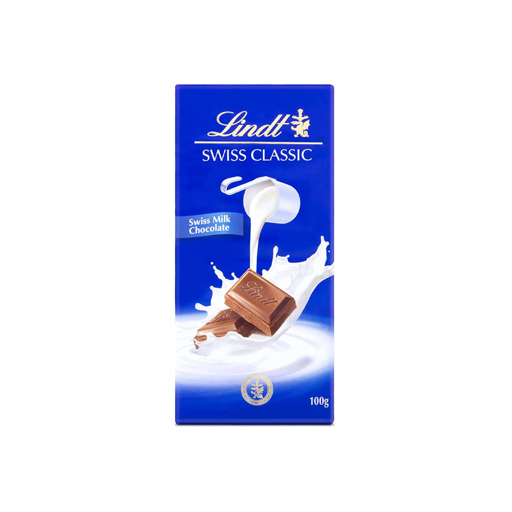 Lindt Swiss Classic Milk Chocolate 100g