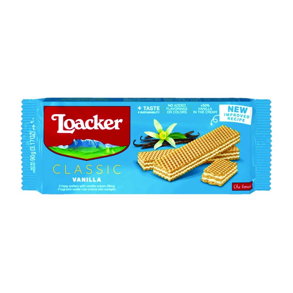 Loacker Classic Vanilla 90G