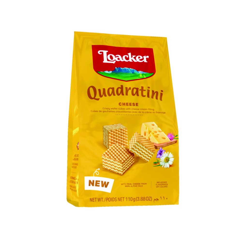 Loacker Quadratini Cheese 110G