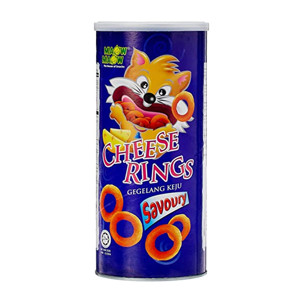 Miaow Miaow Cheese Savoury Rings Jar 125g