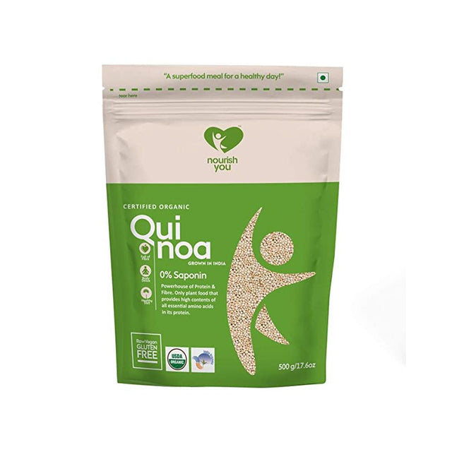 NOURISH YOU WHITE QUINOA 500G - Chennai Grocers