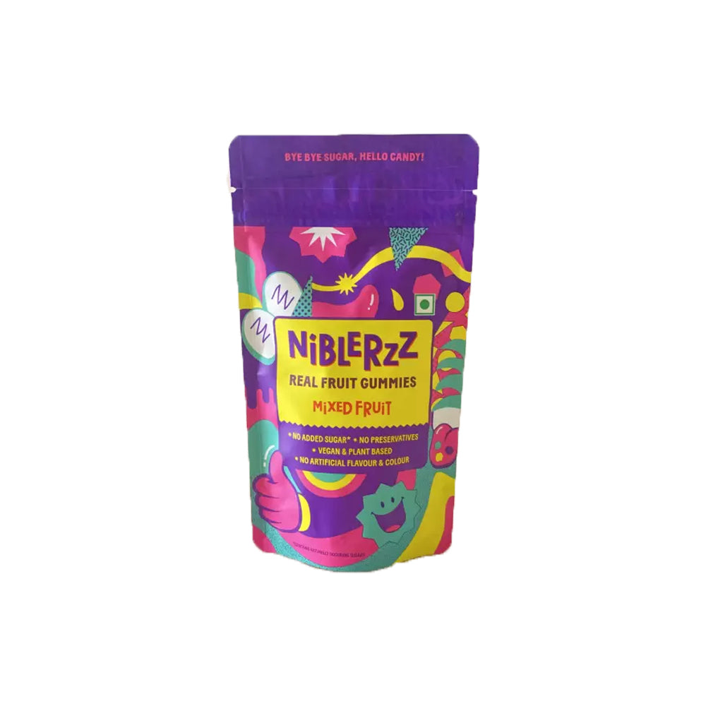 Niblerzz Real Fruit Gummies Mixed Fruit 30g