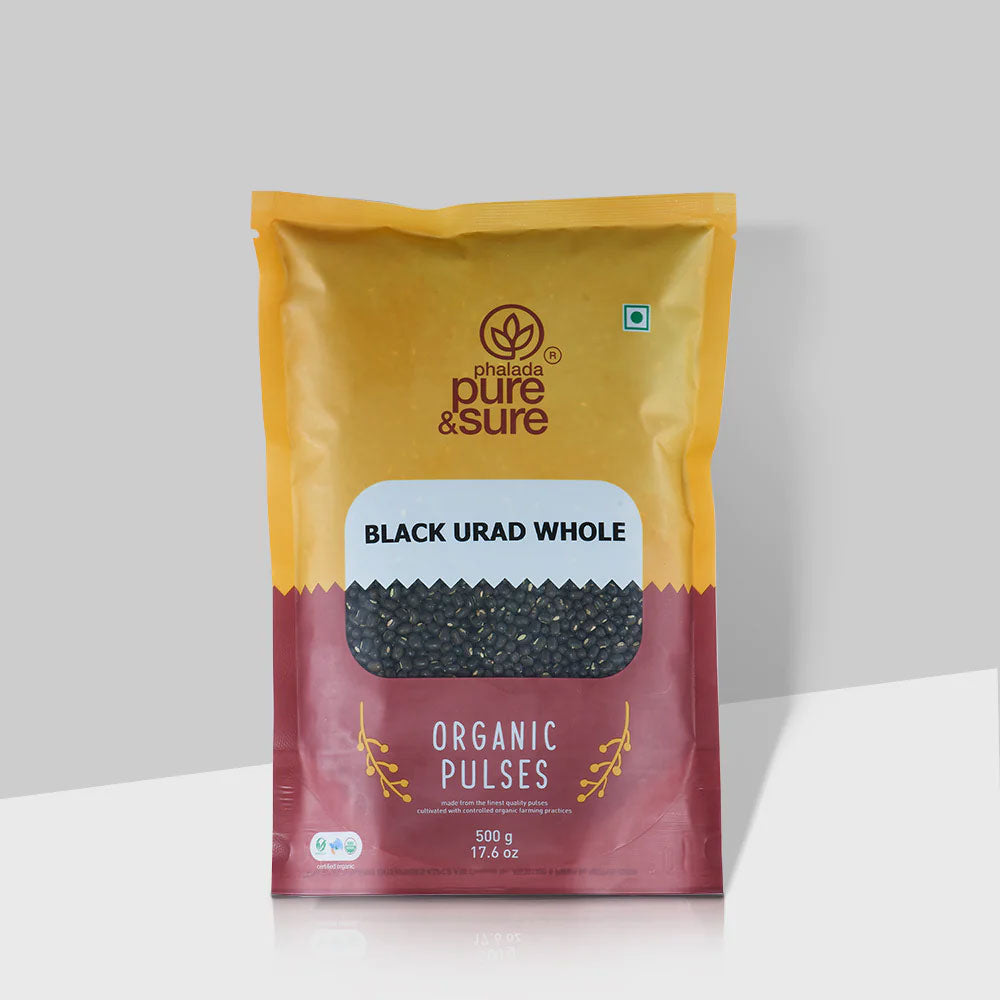 Phalada Pure&Sure Black Urad Whole 500G